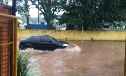 Chuva na cidade e interior já totalizou 100 mm