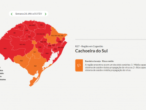 MELHOR CENÁRIO: CACHOEIRA MIGRA PARA LARANJA