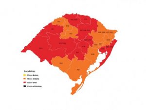 Cachoeira volta à bandeira vermelha no mapa preliminar