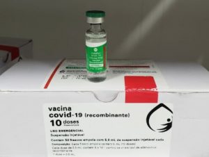 Cachoeira já recebeu 1.360 doses da vacina Oxford/AstraZeneca