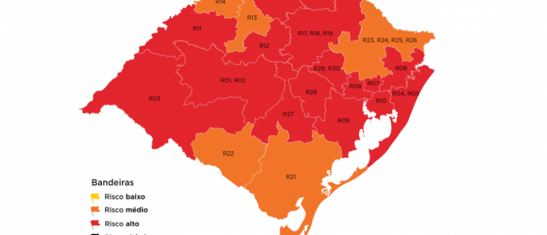 Cachoeira volta para bandeira vermelha