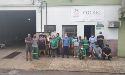 Cocari ampliará o processamento de resíduos recicláveis