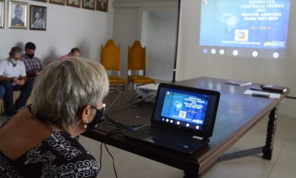 Secretários participam de videoconferência com a Gigov/Caixa Santa Maria