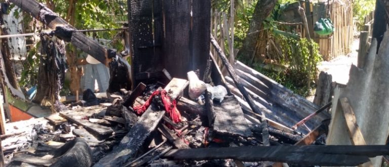 Defesa Civil de Cachoeira do Sul atende família desalojada após incêndio