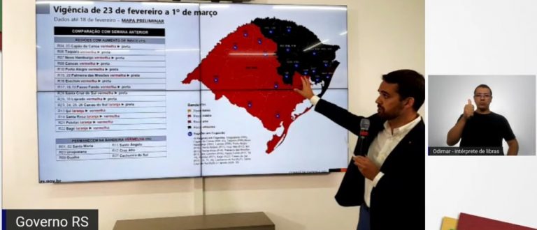 Com 11 regiões em bandeira preta, Estado suspende atividades entre 22h e 5h