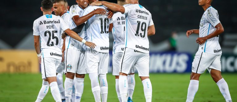 Fora de casa, Grêmio vence o Botafogo por 5 a 2