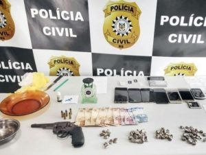 Polícia desarticula ponto de tráfico de drogas em Paraíso do Sul