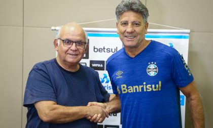 Grêmio anuncia renovação de Renato Portaluppi