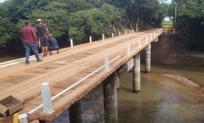 Dois anos depois, ponte de Restinga Sêca é inaugurada