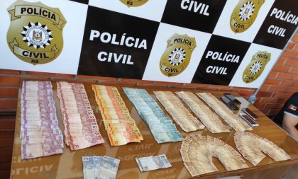 Polícia apreende quase R$ 17 mil do tráfico em Cachoeira