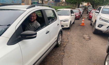 Drive thru e postos aplicaram mais 1.215 doses