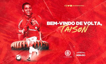 Taison está de volta