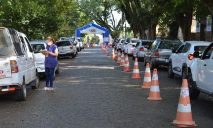 Secretaria confirma drive thru para as segundas doses