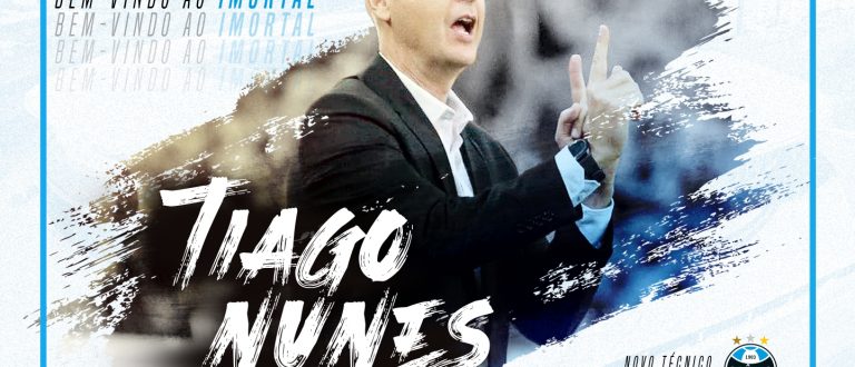 Tiago Nunes é o novo técnico do Grêmio