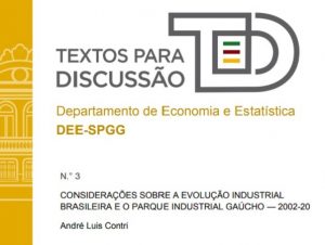 Estudo aponta evolução e caminhos para a produção da indústria do RS