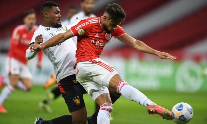 Inter larga na frente, mas cede empate