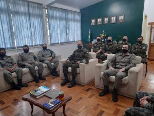 BM de Cachoeira do Sul recebe visita do Exército Brasileiro