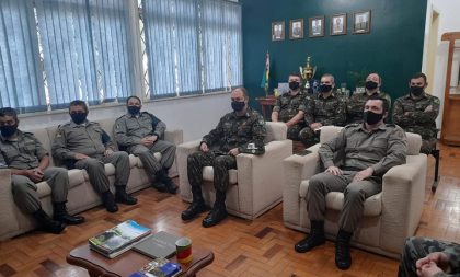 BM de Cachoeira do Sul recebe visita do Exército Brasileiro