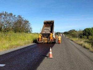 Avançam obras da ERS-403, entre Cachoeira do Sul e Rio Pardo