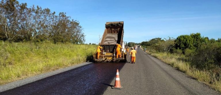 Avançam obras da ERS-403, entre Cachoeira do Sul e Rio Pardo