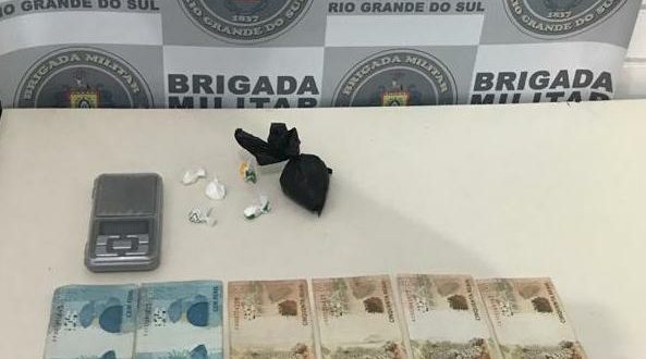 Noêmia: BM prende homem por tráfico de drogas