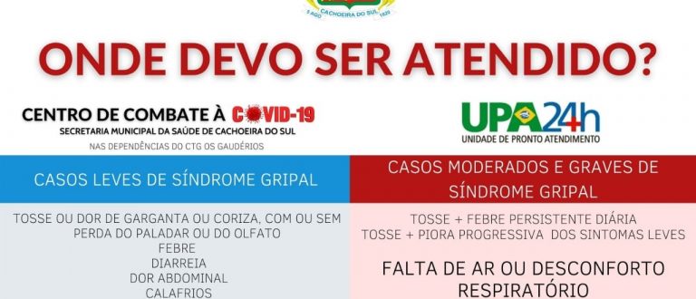 Centro da Covid adapta horário de atendimento