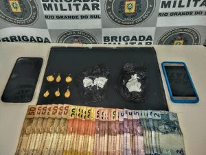 BM prende mulher por tráfico de drogas