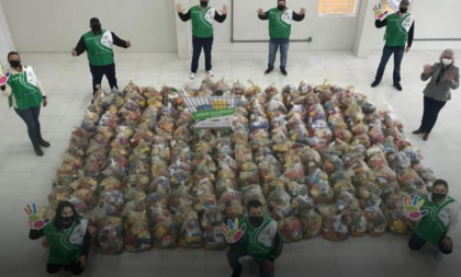 Sicredi Centro Leste RS arrecada mais de 33 toneladas de alimentos