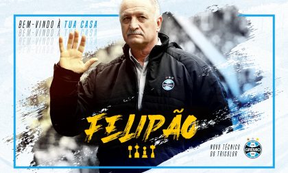 Grêmio oficializa Felipão