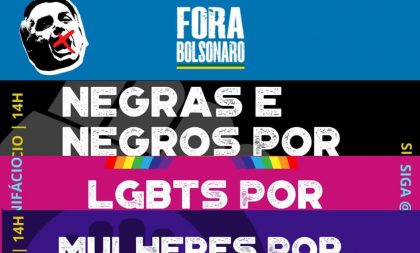 Novo ato contra Bolsonaro convoca mulheres, negros e LGBTs