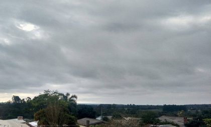 Chuva e frio marcam os próximos dias em Cachoeira e região