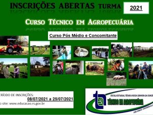 Técnico Agropecuária em Três Vendas abre inscrições