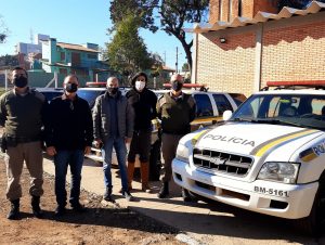 Grupo de Apoio recupera duas viaturas da Brigada Militar