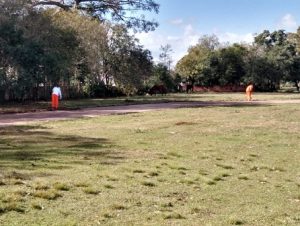 Apenados de Cachoeira do Sul realizam limpeza e manutenção de espaços públicos