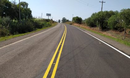 Estado conclui serviços de recuperação em rodovias da Região Central