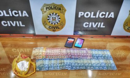 Cocaína na Quinta: Polícia prende traficante