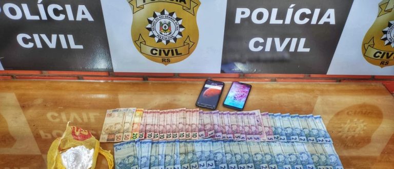 Cocaína na Quinta: Polícia prende traficante