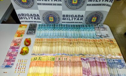 Tráfico no Tibiriçá: homem é preso por tráfico com R$ 10,1 mil