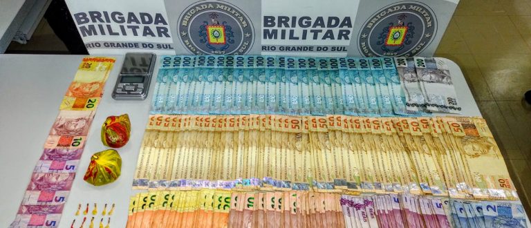 Tráfico no Tibiriçá: homem é preso por tráfico com R$ 10,1 mil