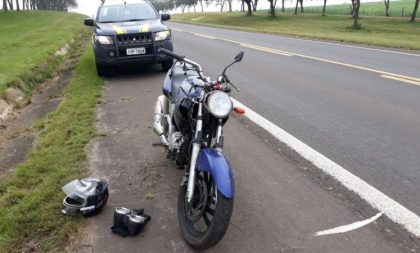 BR-471: acidente com moto de Cachoeira deixa dois feridos