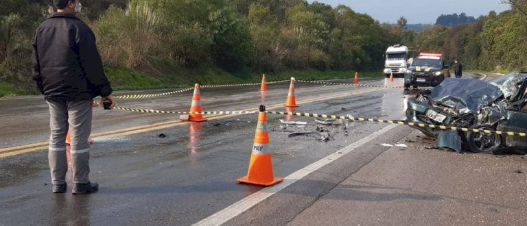 Motorista morre em acidente na BR-392