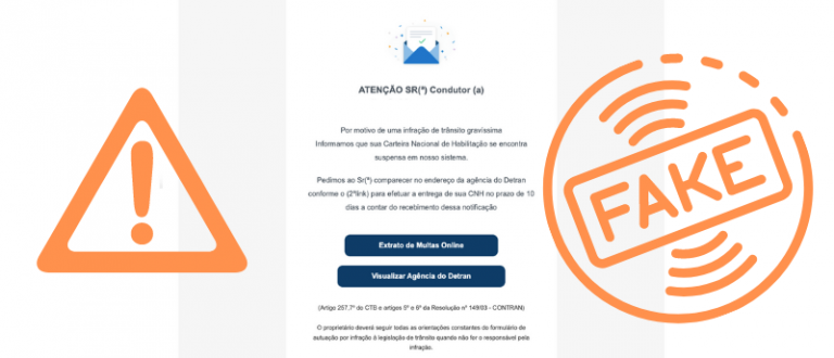 DetranRS alerta sobre falsos e-mails de multas e penalidades