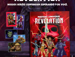 “Masters of the Universe: Revelation” do He-Man ganha álbum de figurinhas