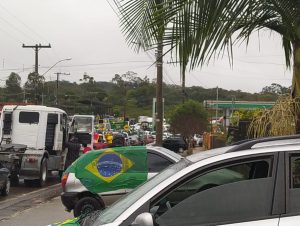 Cachoeira: mobilização em verde e amarelo integra ato pró-Bolsonaro