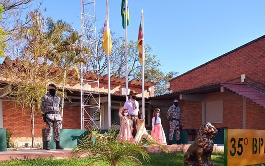 BM de Cachoeira do Sul recebe centelha da chama crioula