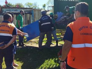 Defesa Civil socorre famílias em cinco bairros de Cachoeira