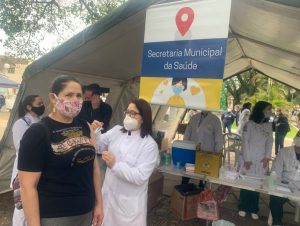 Feira da Saúde reuniu vacina, atendimento e prevenção na praça