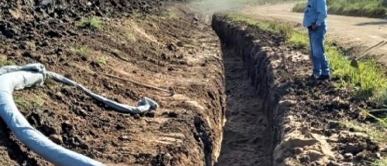 Obra emergencial na barragem do Capané permite retomada de irrigação de lavouras de arroz