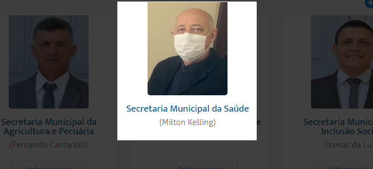 Após reportagem do OC, Milton é “oficializado” no site da Prefeitura