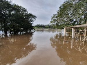 Águas do Jacuí sobem e Defesa Civil fica em alerta em Cachoeira